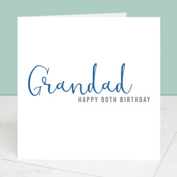 Personalised Happy Birthday Calligraphy Card, 4 of 7