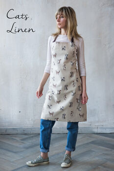 Children’s Dog Print Apron | Kids Aprons With Cat, Duck And Bunny Prints, 8 of 12