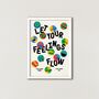 Let Your Feelings Flow Art Print, thumbnail 5 of 5