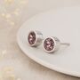 Sterling Silver June Birthstone Stud Earrings – 7mm, thumbnail 3 of 6