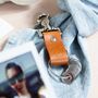 Personalised Leather Travel Keyring And Tokens, thumbnail 4 of 11