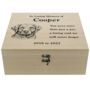 Personalised Dog Breed Memorial Large Keepsake Box, thumbnail 4 of 4