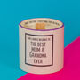 This Candle Belongs To.. Personalised Ceramic Candle, thumbnail 1 of 3
