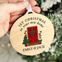 1st Christmas In Our New Home Bauble, thumbnail 3 of 4