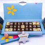 Personalised Love From Santa Chocolates With Name, thumbnail 3 of 7