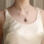 Ruby Deco Jewel Locket Necklace, thumbnail 2 of 9