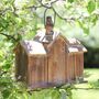 Grassy Glades Personalised Hanging Garden Bird House, thumbnail 4 of 9