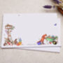 C6 Decorated Envelopes With Gardening Fox And Rabbit, thumbnail 1 of 2
