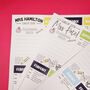 Personalised Teacher Wall Planner, thumbnail 1 of 8