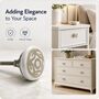 Minimalist Floral Round Shaped Drawer Knob, thumbnail 2 of 7