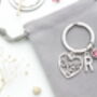 Personalised Sweet Sixteen 16th Birthday Girl Keyring Sixteenth Present, thumbnail 4 of 9