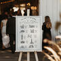 Wedding Table Plan With Bespoke Illustrated Places, thumbnail 2 of 6