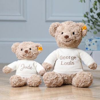 Personalised Steiff Honey Teddy Bear Large Soft Toy, 4 of 11