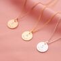 Personalised Initial And Date Necklace, thumbnail 2 of 11