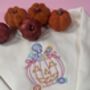 Trick Or Treat Pumpkin Embroidered Sweatshirt, thumbnail 1 of 5