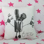 Personalised Children's Drawing Cushion, thumbnail 4 of 4