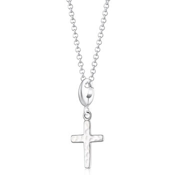 Sterling Silver Cross Necklace, 2 of 7