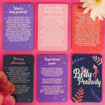Card Pack Body Positivity Cards, 6 of 6