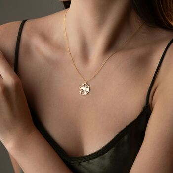 Personalised Treble Clef Name Necklace, 3 of 10
