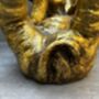 Drunken Elephant Wine Bottle Holder In Aged Gold Gift, thumbnail 9 of 12