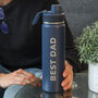 Father's Day Personalised Water Bottle, thumbnail 1 of 6