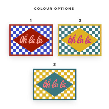 Oh La La Print, Landscape Wall Art, 8 of 10
