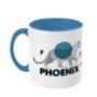 Personalised Mug Two Toned Leopard Add Your Name, thumbnail 1 of 3