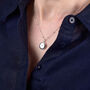 Starlight Keepsake Locket Necklace Sterling Silver, thumbnail 1 of 3