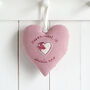 Personalised 16th Birthday Hanging Heart Gift For Girl, thumbnail 4 of 12