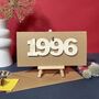 Personalised 30th Birthday 1996 Year Card, thumbnail 1 of 12