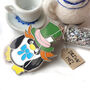 Hatter Penguin Enamel Pin: Alice In Wonderland Penguin Badge, thumbnail 9 of 10