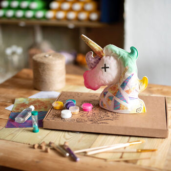 Unicorn Model Making Arts And Crafts Set For Children, 9 of 12