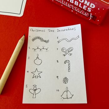 Six Second Scribbles Christmas | The Frantically Fast, Fantastically Fun And Festive Drawing Game, 3 of 6