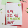 Personalised Christmas Card For Any Family Member, thumbnail 3 of 4