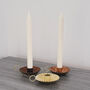 Scallop Shell Candle Holder Handheld Candlestick Holder, thumbnail 1 of 8