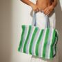 Straw Woven Shoulder Tote Bags, thumbnail 4 of 6