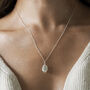 Chloe. Sterling Silver Pearl Pendant Necklace, thumbnail 1 of 3