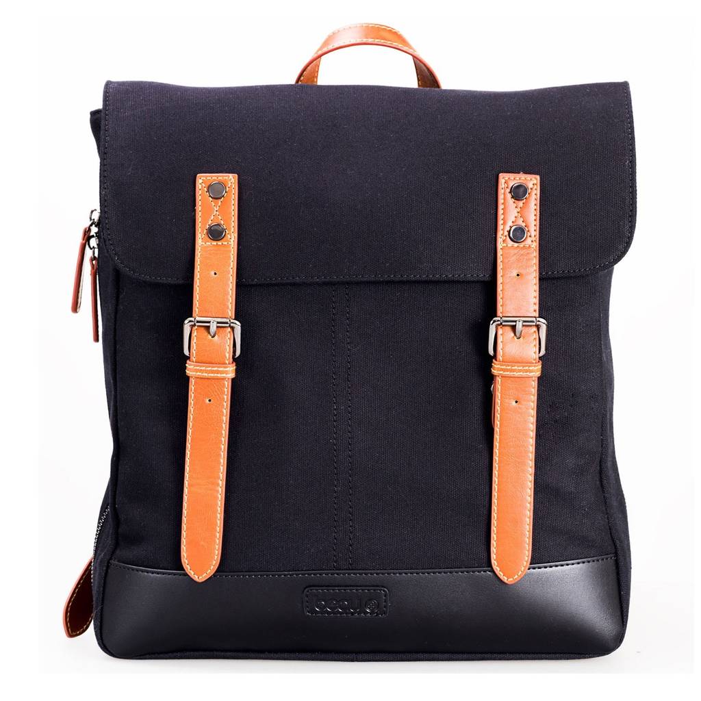 joel black backpack by beau | notonthehighstreet.com