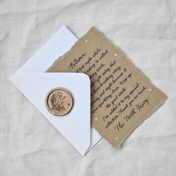 Personalised Children's Tooth Fairy Letter Certificate, 8 of 8