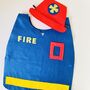 Personalised Role Play Firefighter Fireman Costume, thumbnail 6 of 11