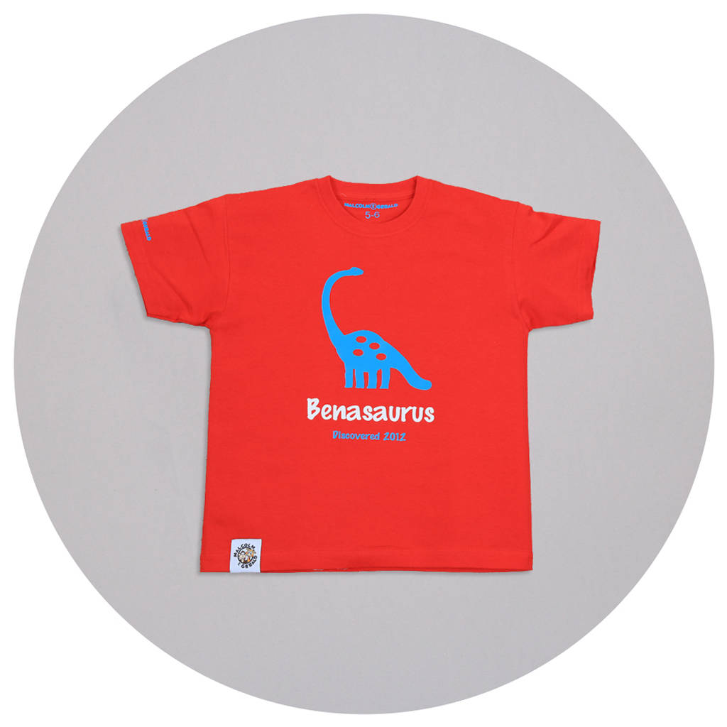 Personalised Dinosaur T Shirt, 1 of 8