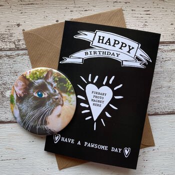 Personalised Photo Pet Birthday Card, 3 of 5
