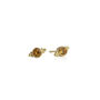 Birthstone Stud Earrings Gold Plated Sterling Silver, thumbnail 9 of 12