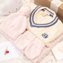 Luxury Cotton Knitted Baby Cricket Gift Set, thumbnail 8 of 11