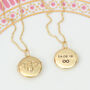 Personalised 18ct Gold Plated Opening Bee Locket, thumbnail 1 of 4