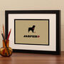 Personalised Springer Spaniel Print For One Or Two Dogs, thumbnail 1 of 9