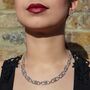 Sterling Silver Equine Chain Charm Bracelet, thumbnail 9 of 11