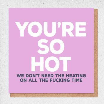 You're So Hot Card, 2 of 2