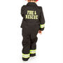 Personalised Black Fire Fighter Costume, thumbnail 4 of 9