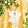 Angel Mouse Hanging Decoration, thumbnail 1 of 3